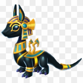 Anubis Dragon Baby - Dragons From Dragon Mania Legends, HD Png Download - anubis png