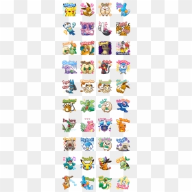 New Pokémon Chat Pals 2 Stickers, HD Png Download - whatsapp chat png