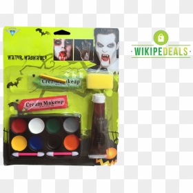 Bloody Halloween Makeup Kit - Fictional Character, HD Png Download - makeup kit png