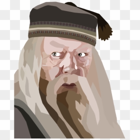 Albus Dumbledore Digital Painting By Whovianpoprocks - Vector Dumbledore Harry Potter, HD Png Download - dumbledore png
