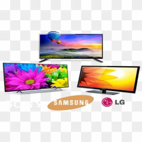 Lcd And Led Tv Service, HD Png Download - samsung led tv png