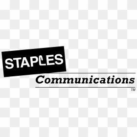 Staples Communications Logo Png Transparent - Staples Coupons, Png Download - staples logo png