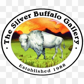 Silver Buff Logo-ek - Bison, HD Png Download - indian buffalo png