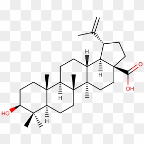 Betulinic Acid Cas 472 15 - Structure, HD Png Download - acid png