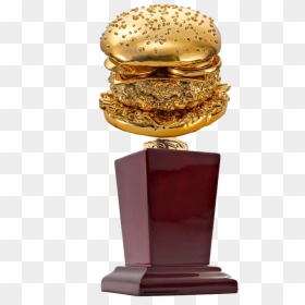 Cloud 9 Loyalty Point Card Free Burger - Gold Hamburger, HD Png Download - burger png images