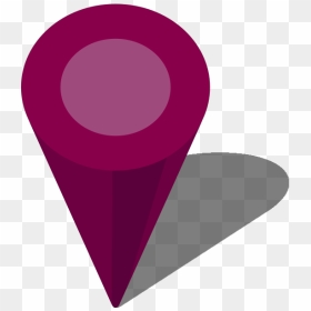 Thumb Image - Map Pin Png Purple, Transparent Png - pin icon png