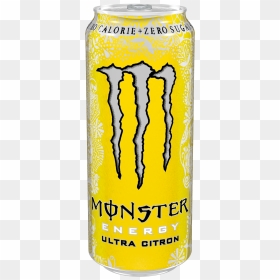 Monster Energy Ultra Yellow, HD Png Download - monster can png