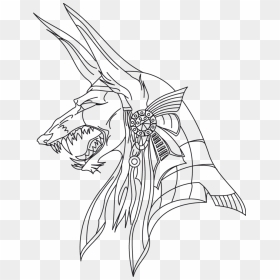 Clip Art Stock Collection Of Free Scales Download On - Egyptian Anubis Coloring Pages, HD Png Download - anubis png