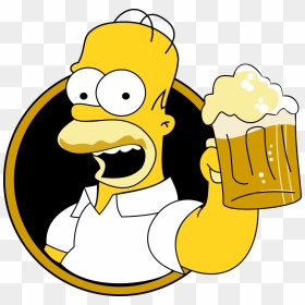 Homero Png Page - Homero Simpson Cerveza, Transparent Png - cerveza png