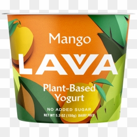 Mango Plant-based Yogurt - Orange Drink, HD Png Download - mango leaf png
