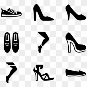 Women Shoes Icon Png, Transparent Png - ladies footwear png
