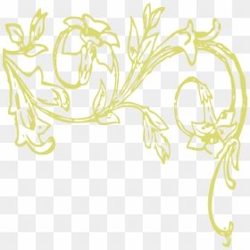 Illustration, HD Png Download - gold swirls png