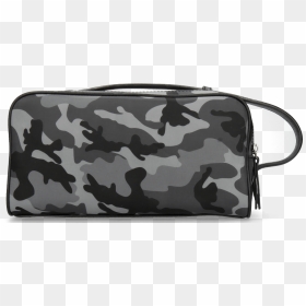 Toiletry Bags Palermo Textile Camo Grey Milled Black - Shoulder Bag, HD Png Download - camo png