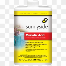 Product Label Of Muriatic Acid, HD Png Download - acid png