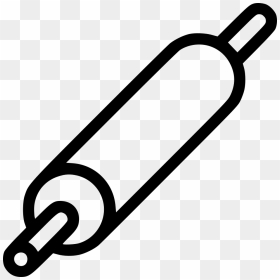 Rolling Pin Svg Png Icon Free Download - Rolling Pin Clipart Black And White, Transparent Png - pin icon png