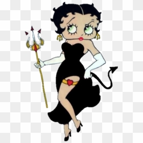 Betty Boop Halloween Clip Art - Betty Boop, HD Png Download - betty boop png
