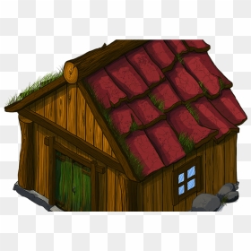 Transparent Pixar Up House Clipart - Cartoon Wooden House Png, Png Download - up house png