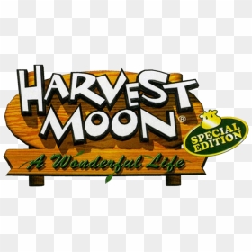 Thumb Image - Harvest Moon A Wonderful Life Logo, HD Png Download - harvest png