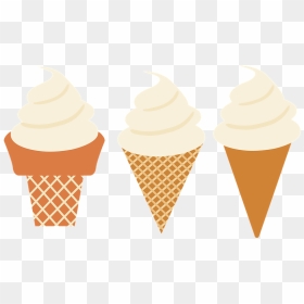 Soft Serve Ice Cream Clipart - Soft Serve Ice Creams, HD Png Download - ice cream emoji png