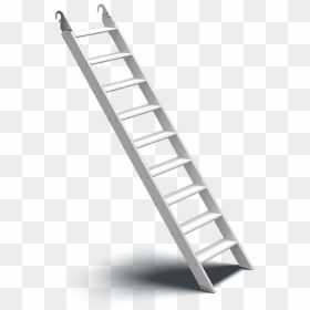 The Alto Fixed Scaffold Stair - Bookcase, HD Png Download - staircase png