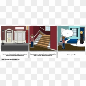 Cartoon, HD Png Download - staircase png