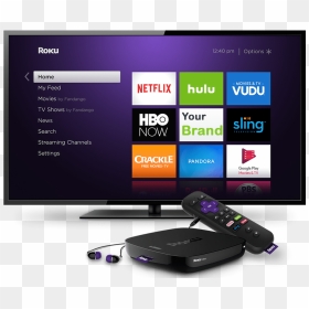Roku Ultra Home Screen, HD Png Download - samsung led tv png
