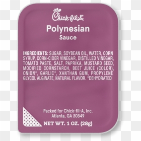 Purple Chick Fil A Sauce, HD Png Download - chick fil a png