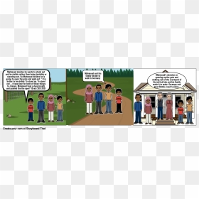 Cartoon, HD Png Download - family walking png