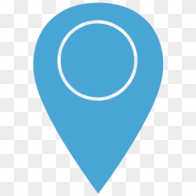Location Png Icon Blue, Transparent Png - pin icon png