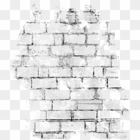 Wall Vintage Stone Black Brick Free Hd Image Clipart - Procreate Brick Wall Brush, HD Png Download - brick pattern png