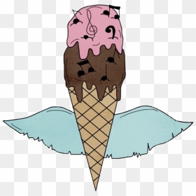 Season Drawing Ice Cream Transparent Png Clipart Free - Ice Cream Cone, Png Download - ice cream emoji png