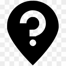 Png File Svg - Location Pin With Question Mark Png, Transparent Png - question mark.png