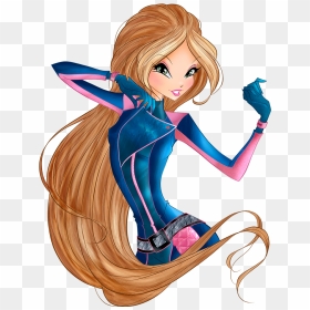 Flora World Of Winx Clipart , Png Download - Winx Club World Of Winx Flora, Transparent Png - spy png