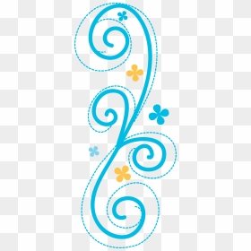 Arabescos Aqua , Png Download, Transparent Png - gold swirls png