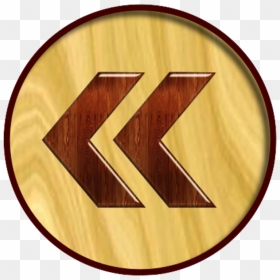 Previous Icon Wood, Previous, Before, Rewind Png And - Emblem, Transparent Png - rewind png