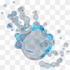3d Water Png, Transparent Png - burbujas png