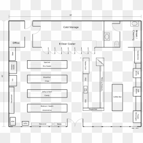 Retail Store Floor Plan Layout, HD Png Download - store png