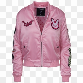 Dva Bomber Jacket Blizzard, HD Png Download - overwatch dva png