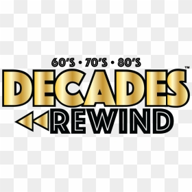 Decades Png Transparent, Png Download - rewind png