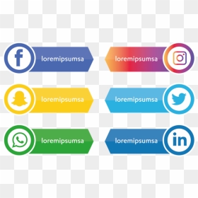 Social Media Icons Set, Social Media Icons, Social - Logo Ig Fb Youtube Png, Transparent Png - facebook instagram logo png