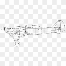Airplane, HD Png Download - blueprint png
