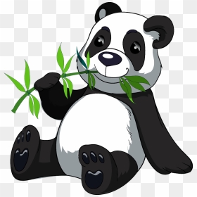 Giant Panda Clipart - Cartoon, HD Png Download - giant png
