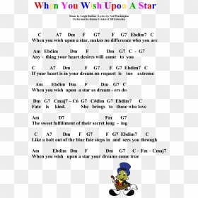 When You Wish Upon A Star Png, Transparent Png - all the things png