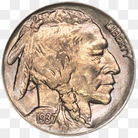 Nickel Coin Png - Buffalo Nickel Png, Transparent Png - nickel png