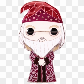 Funko Pop Pins Harry Potter Large Enamel Pop Pin, HD Png Download - dumbledore png