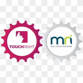 Touchright And Mri Software Cog Image - Food In A Gear Icon, HD Png Download - cog png