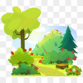 Cartoon Forest Png - Forest Clipart, Transparent Png - the forest png
