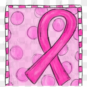 Breast Cancer Ribbon Sublimation Png Digital Download - Breast Cancer Ribbon Faith Over Fear, Transparent Png - breast cancer png