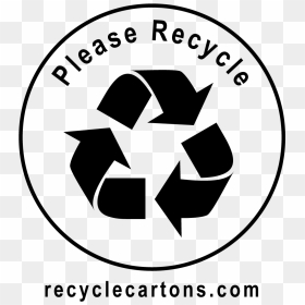 Please Recycle Logo Png, Transparent Png - recycling logo png