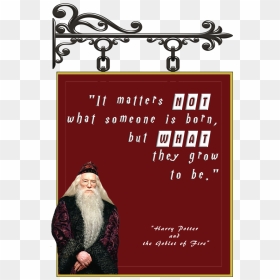 Picture - Iron And Wood Signage, HD Png Download - dumbledore png